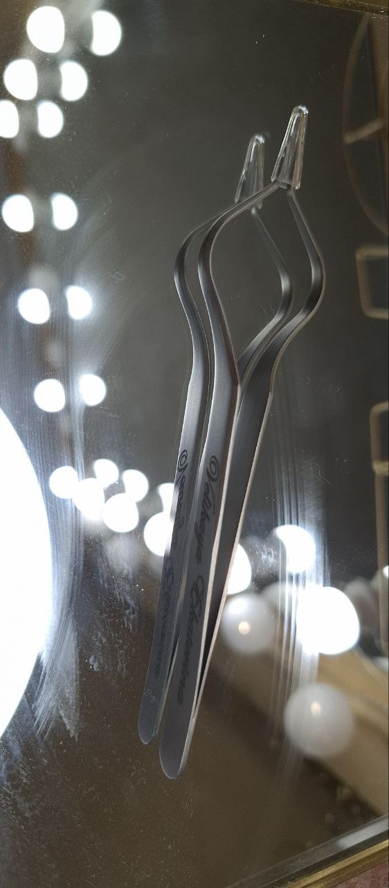 Пінцет роздільний з насічками