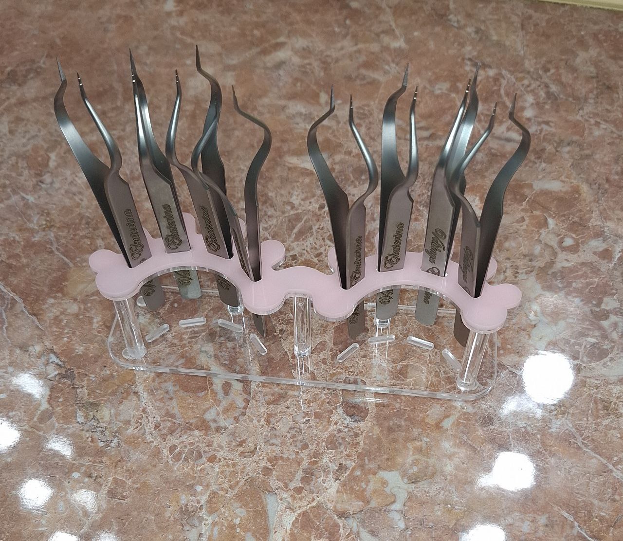 Пінцет роздільний з насічками - Зображення 3