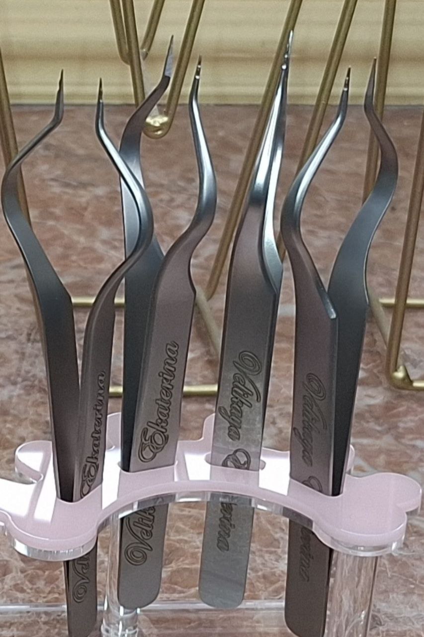 Пінцет роздільний з насічками - Зображення 2