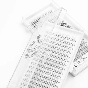 3D-пучкові вії мікс довжин для нарощування (товщина 0.07mm)